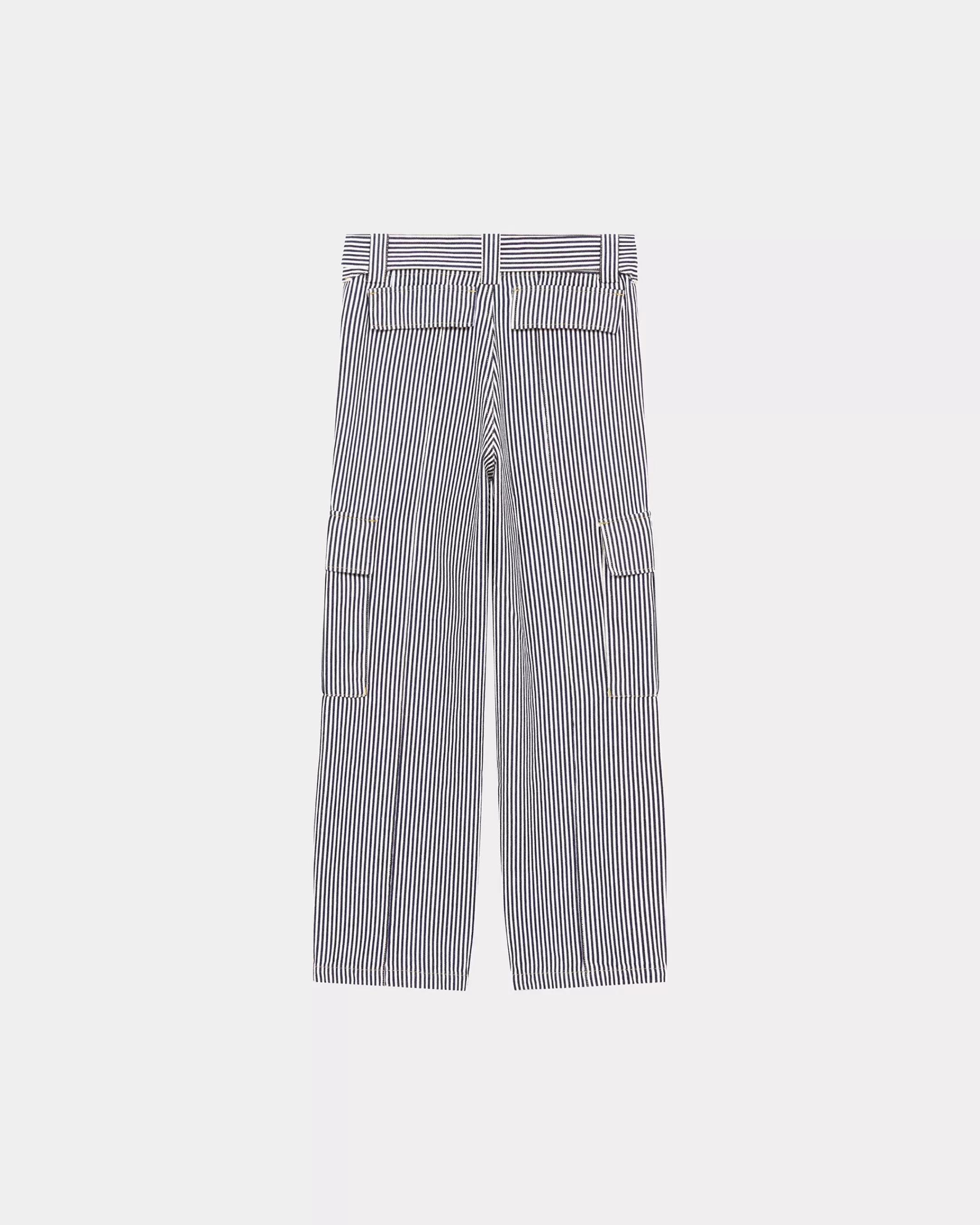 Denim | Pants and Shorts*KENZO Straight-cut genderless ARMY jeans Rinse Blue Denim