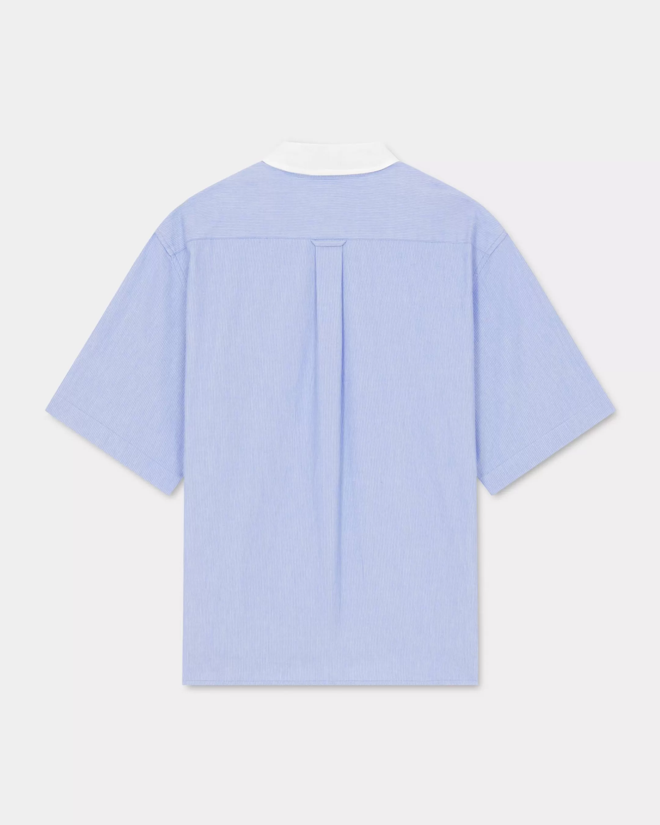 Tailoring | Shirts*KENZO Stripes short sleeve shirt Sky Blue