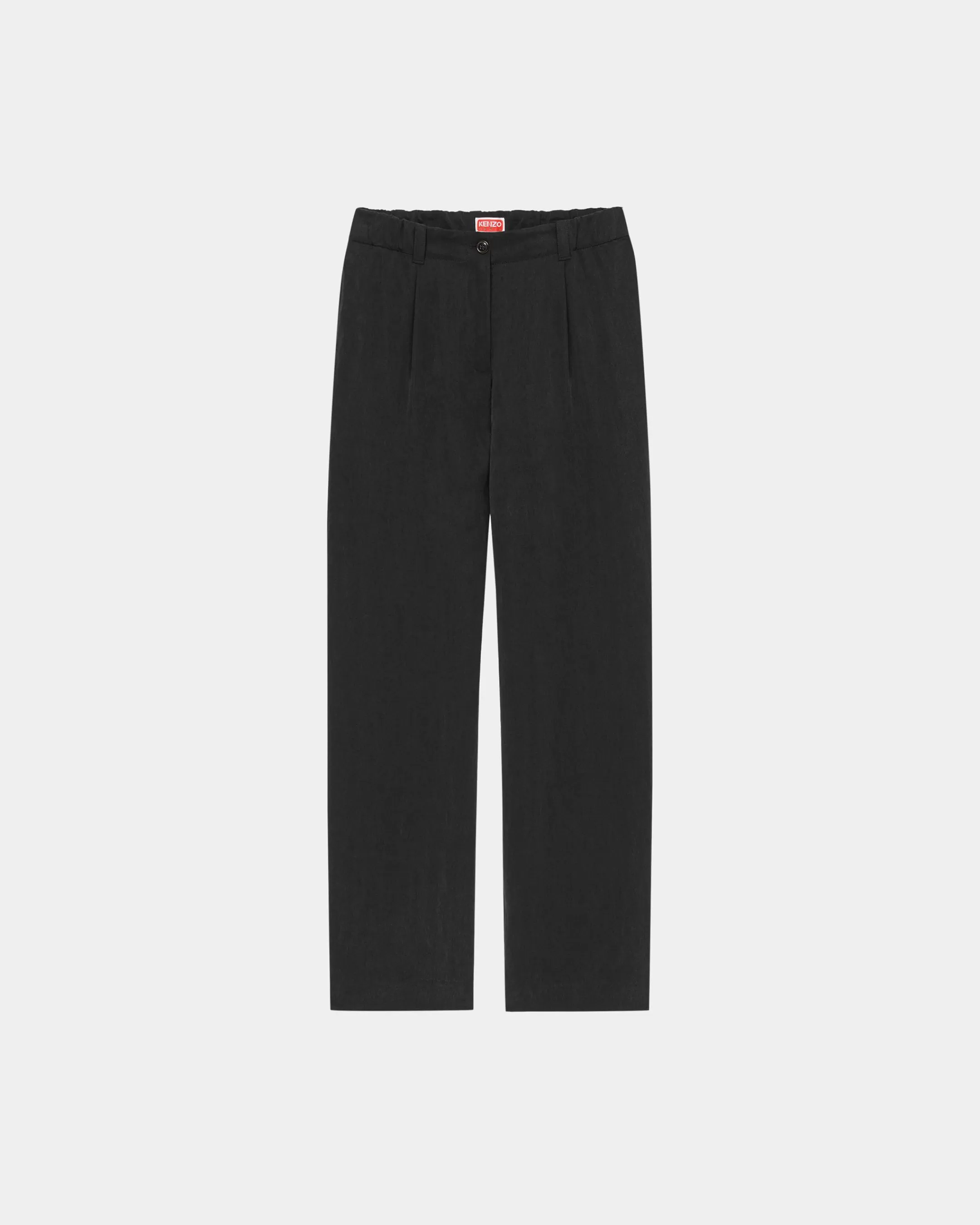 Pants and Shorts*KENZO Tailored elasticated trousers Black