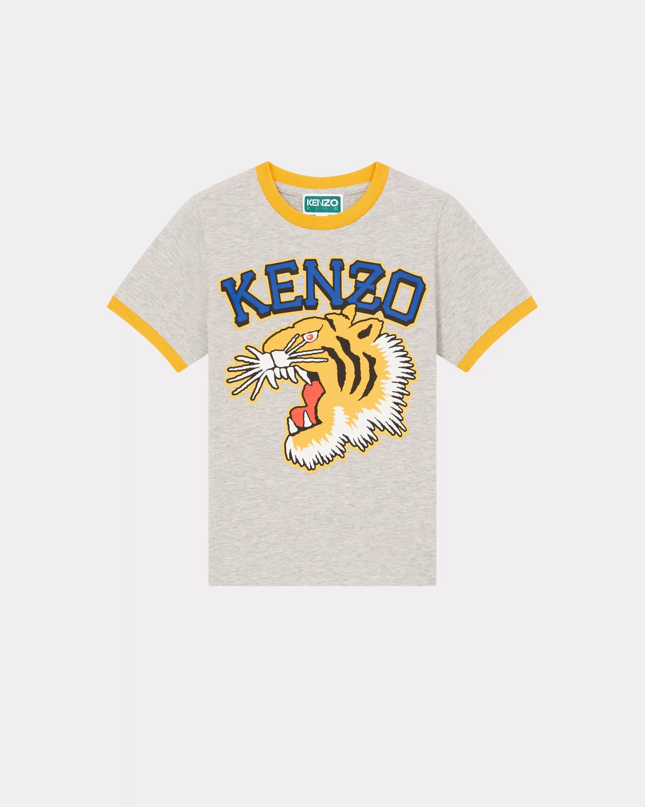 BOYS (3-12 YEARS)*KENZO T-shirt in printed cotton Pale Grey