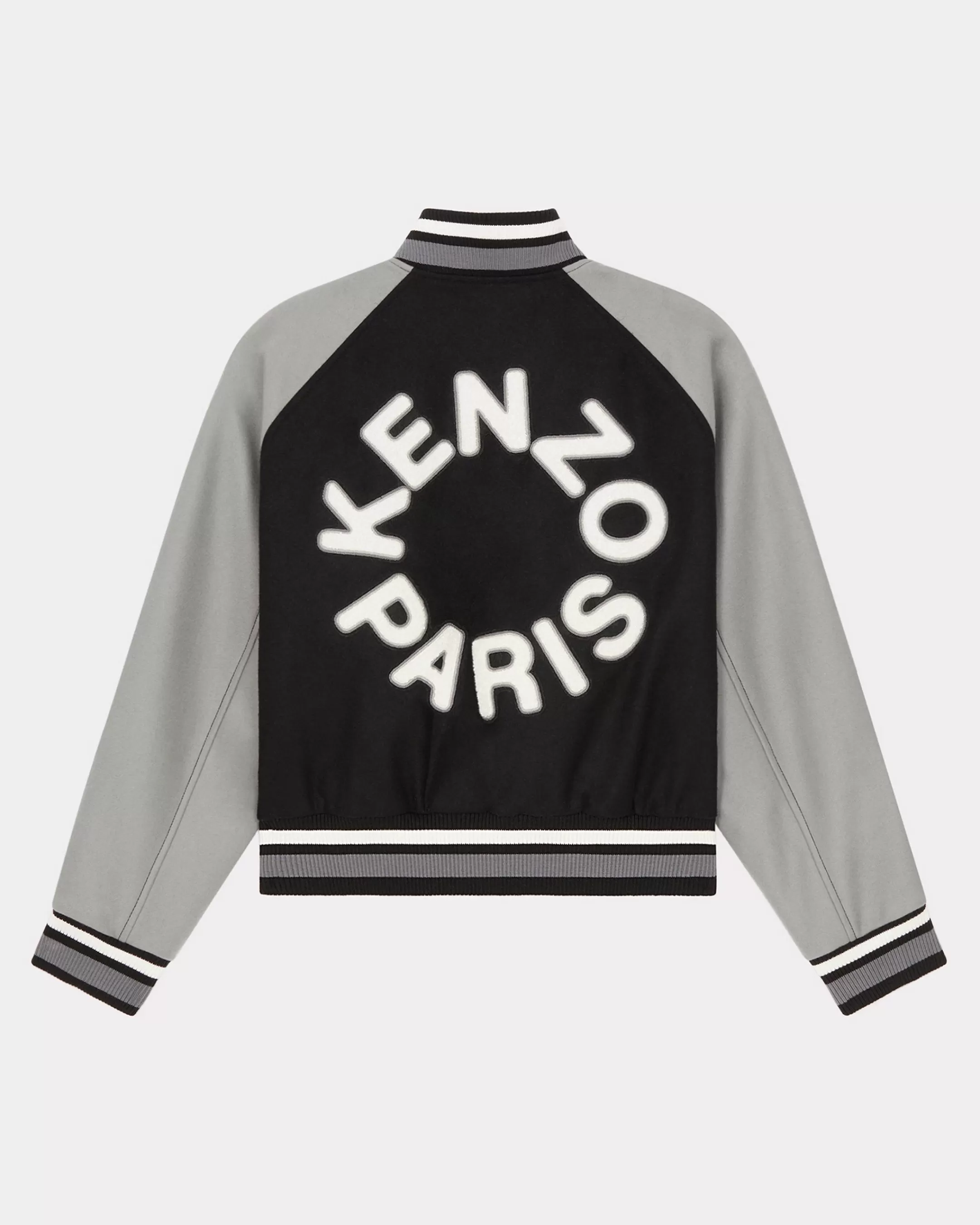 Jackets and Coats | Jackets and Coats*KENZO 'Varsity' genderless wool jacket Black