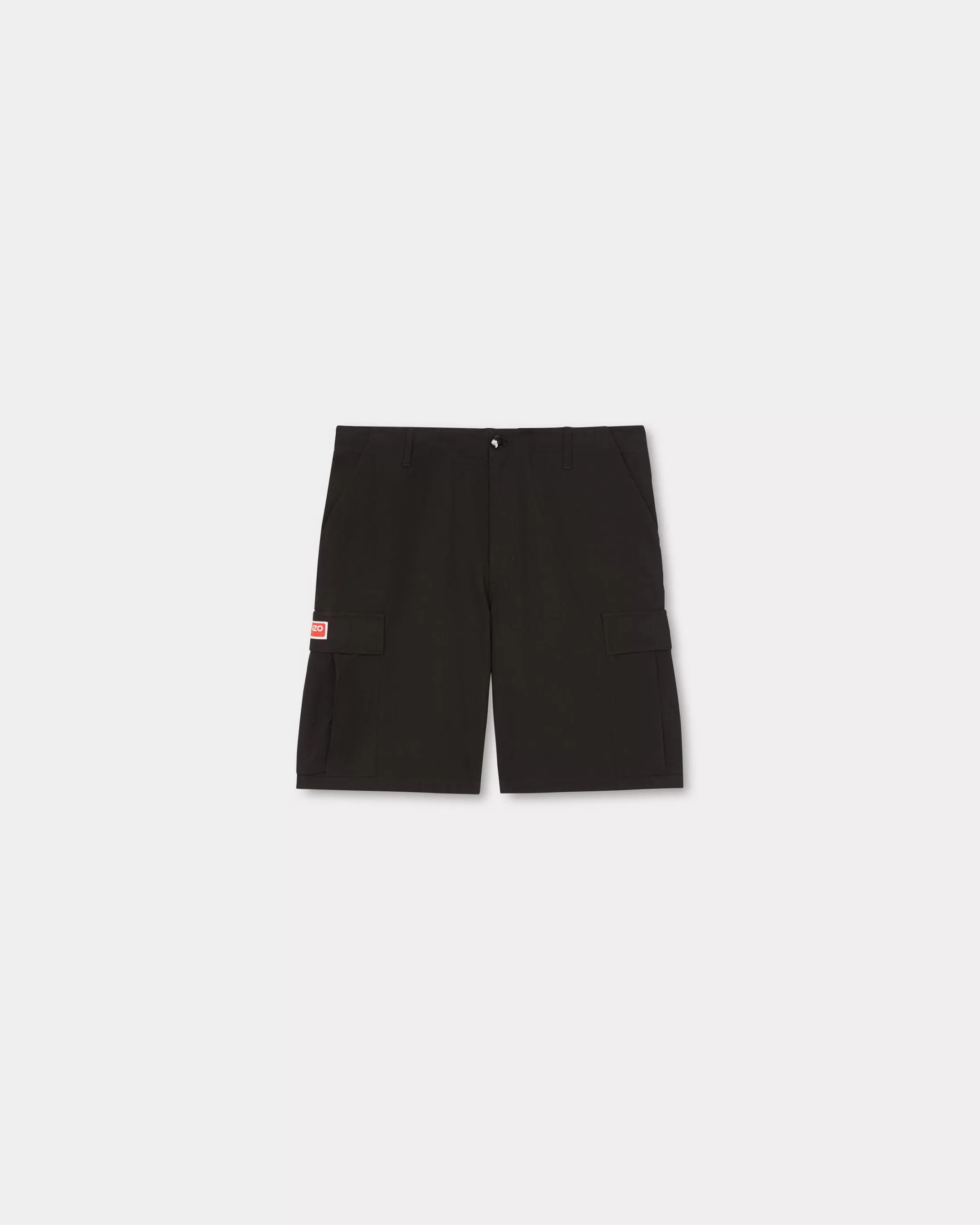 Pants and Shorts*KENZO Workwear cargo shorts Black