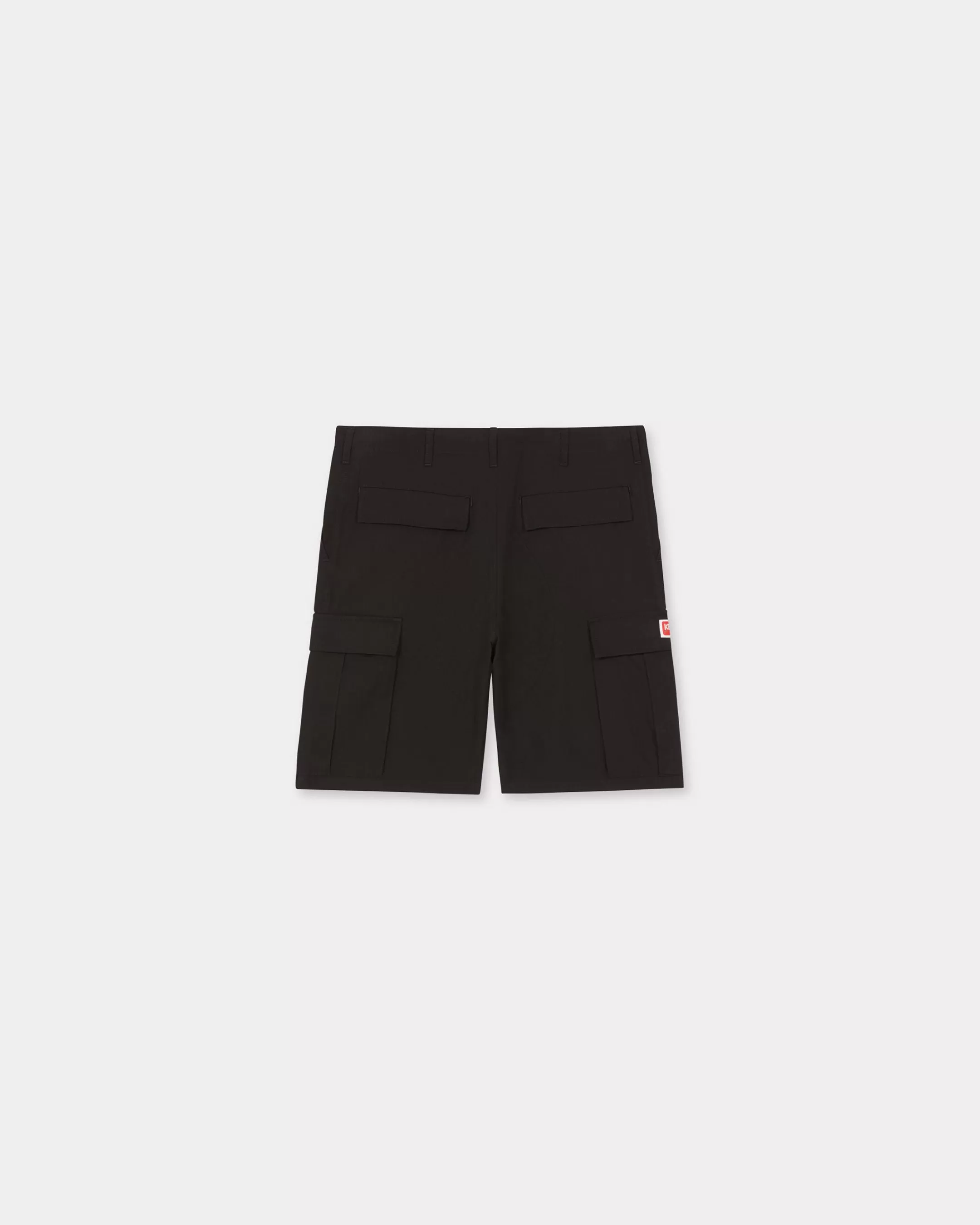 Pants and Shorts*KENZO Workwear cargo shorts Black