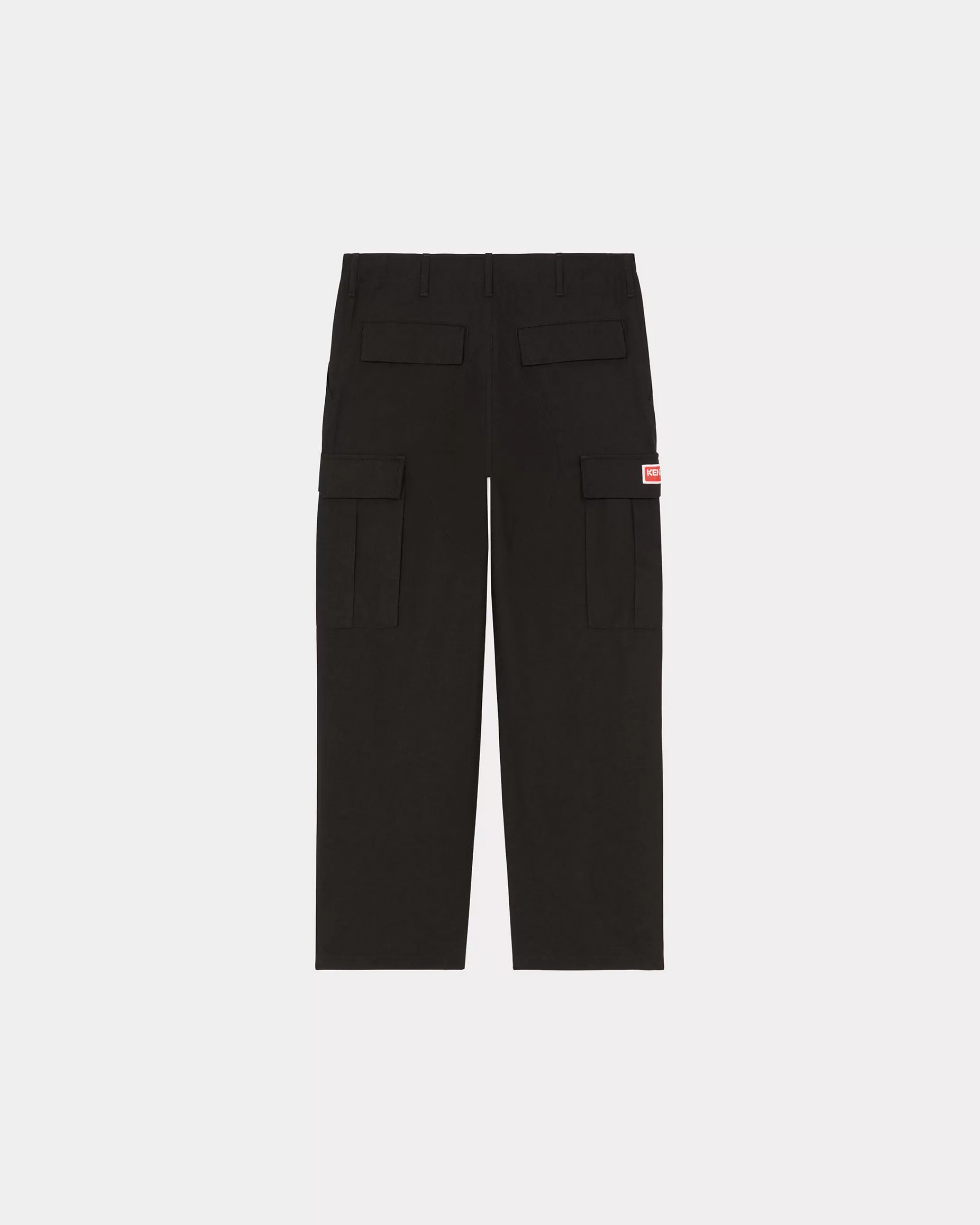 Pants and Shorts*KENZO Workwear cargo trousers Black