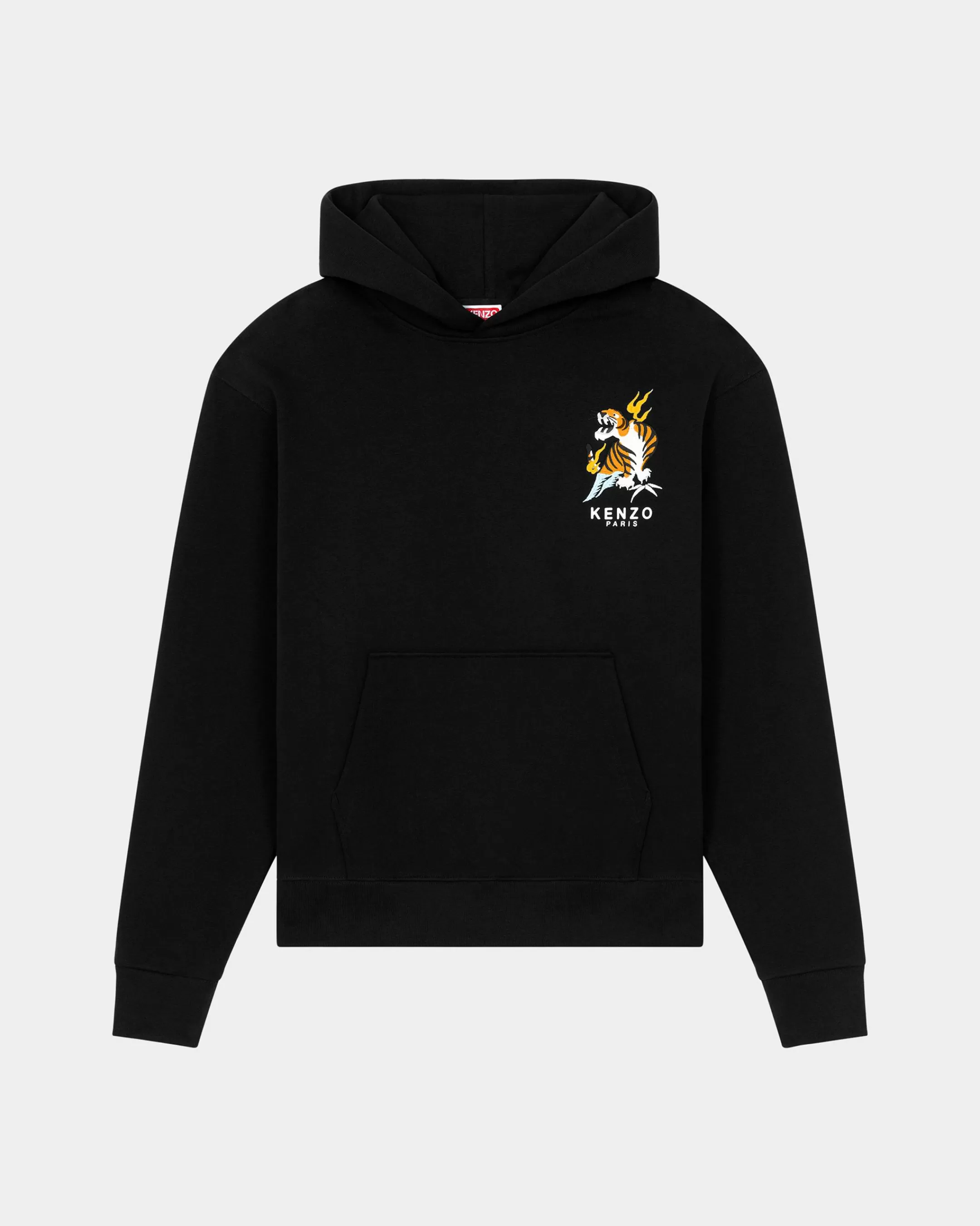 Sweatshirts and Hoodies*KENZO 'Year of the Dragon' classic hooded embroidered sweatshirt Black