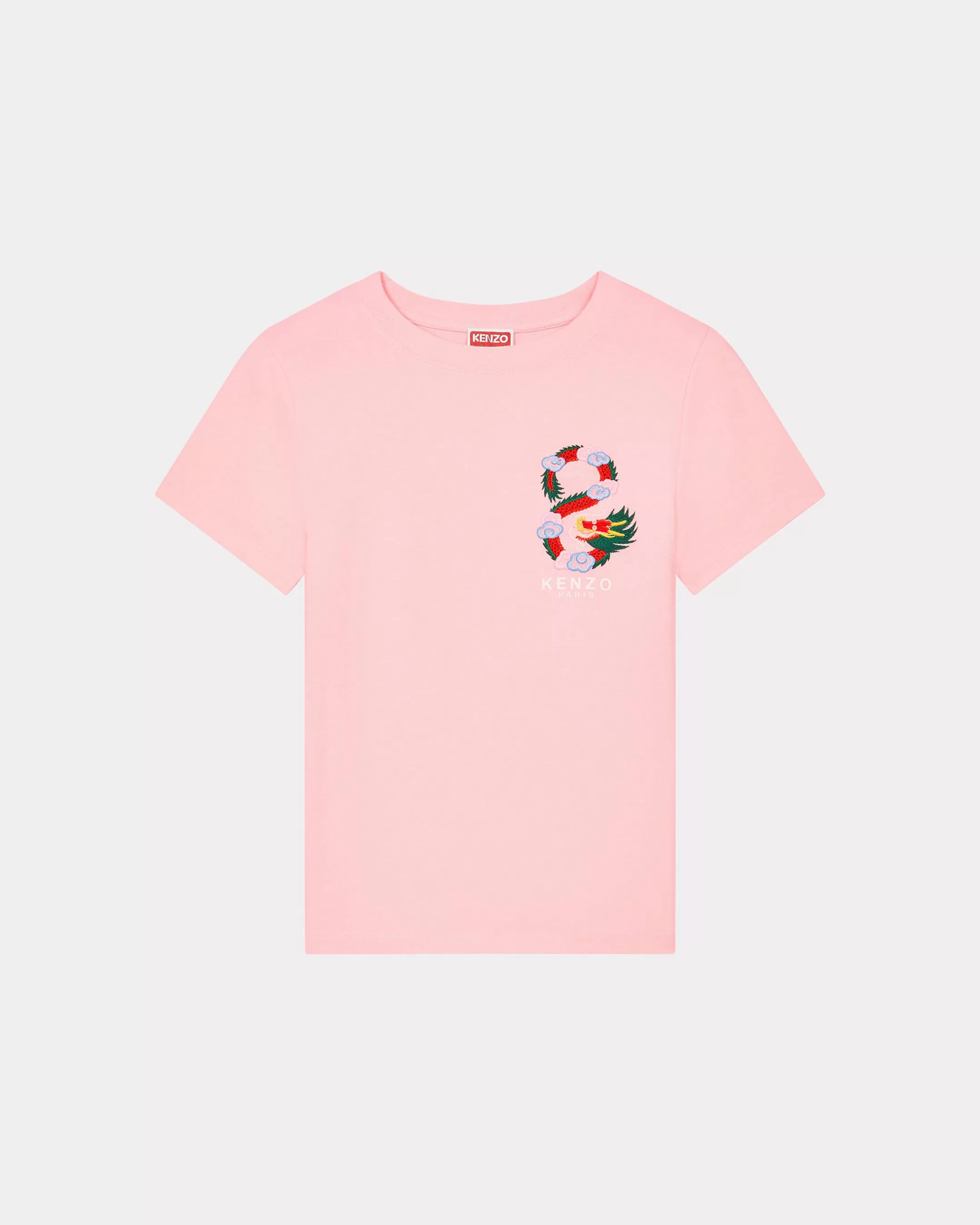 T-shirts and Polos | Gifts*KENZO 'Year of the Dragon Crest' embroidered classic T-shirt Faded Pink