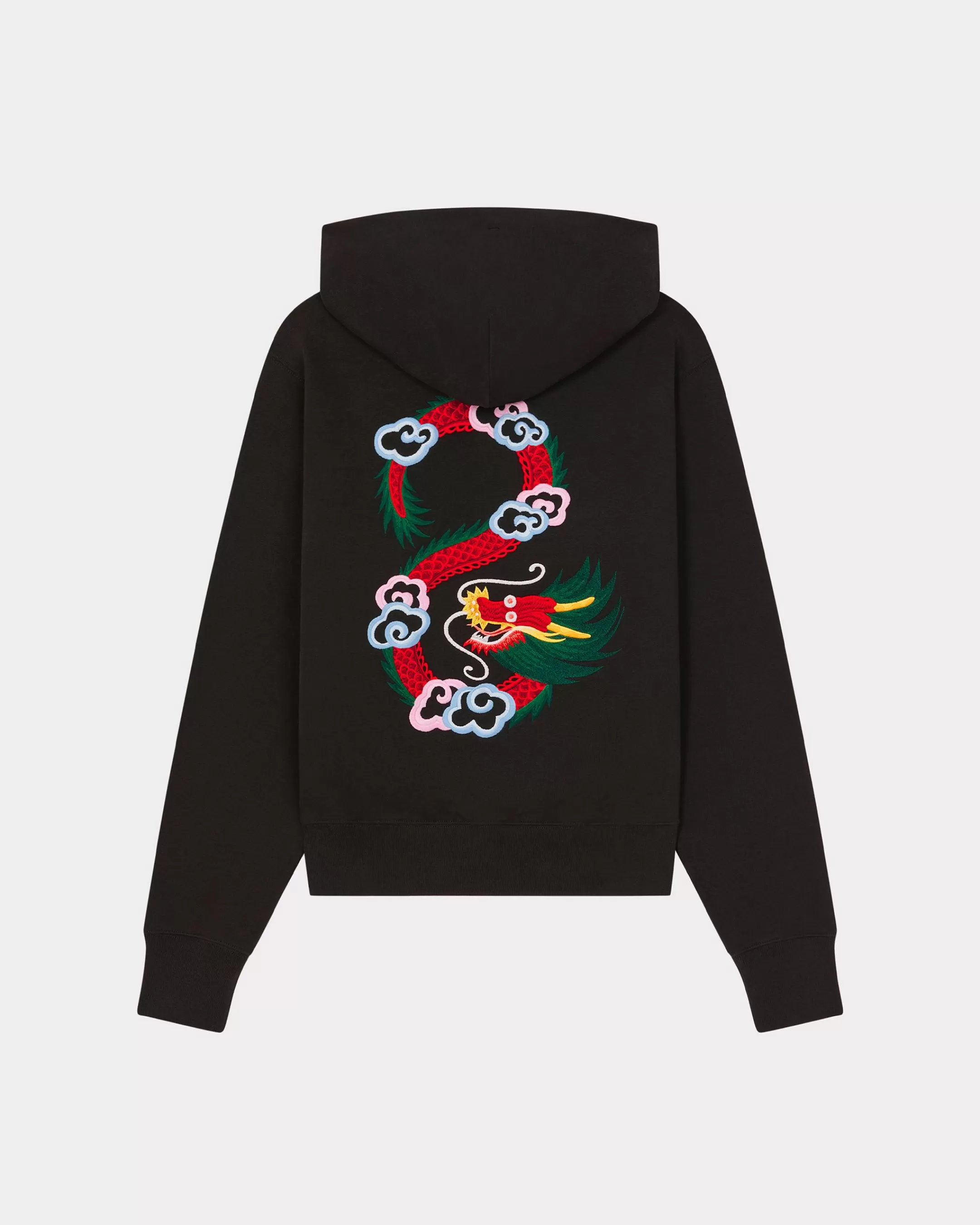 Sweatshirts and Hoodies | Gifts*KENZO 'Year of the Dragon' embroidered classic hoodie sweatshirt Black