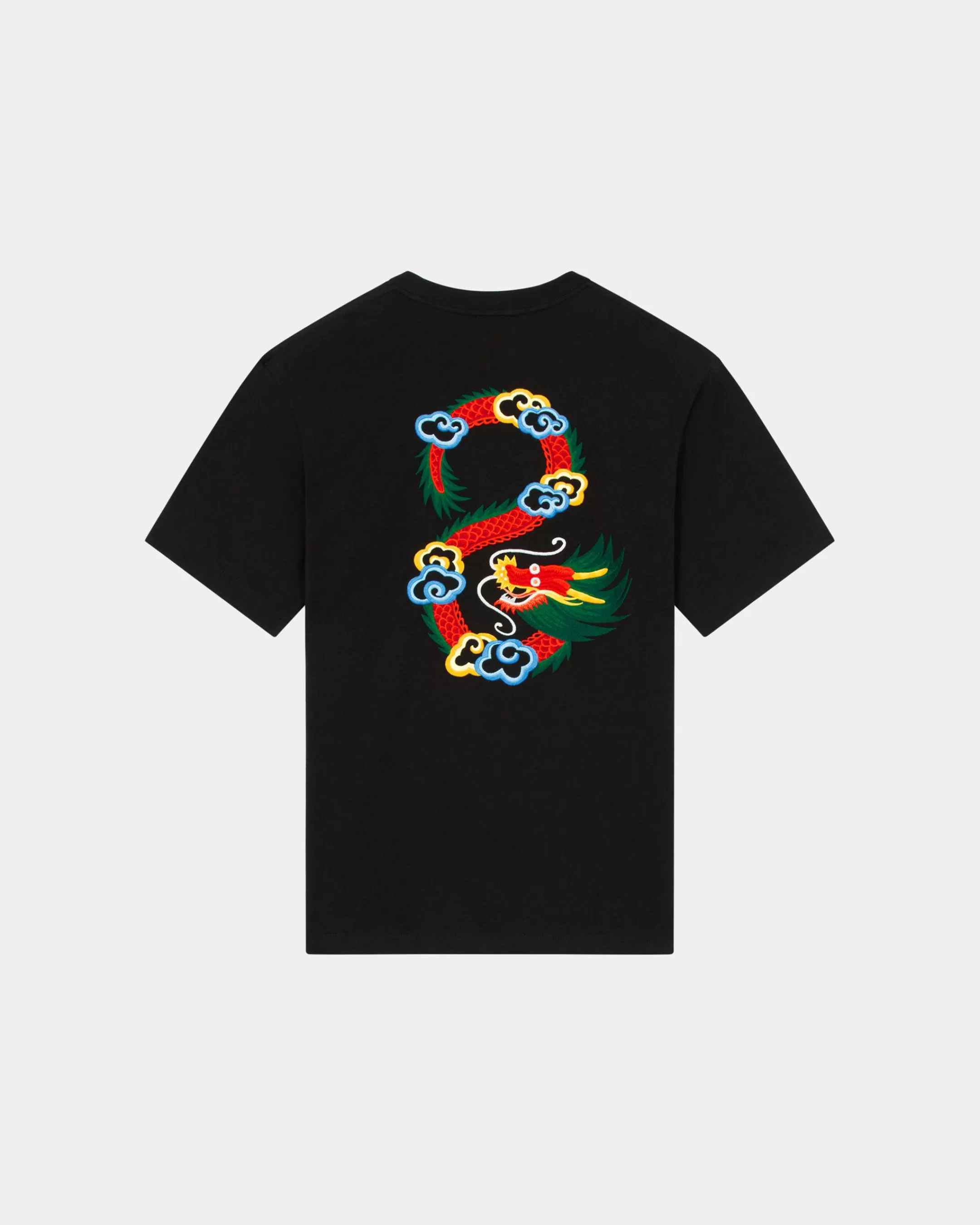 T-shirts and Polos | Gifts*KENZO 'Year of the Dragon' embroidered classic T-shirt Black