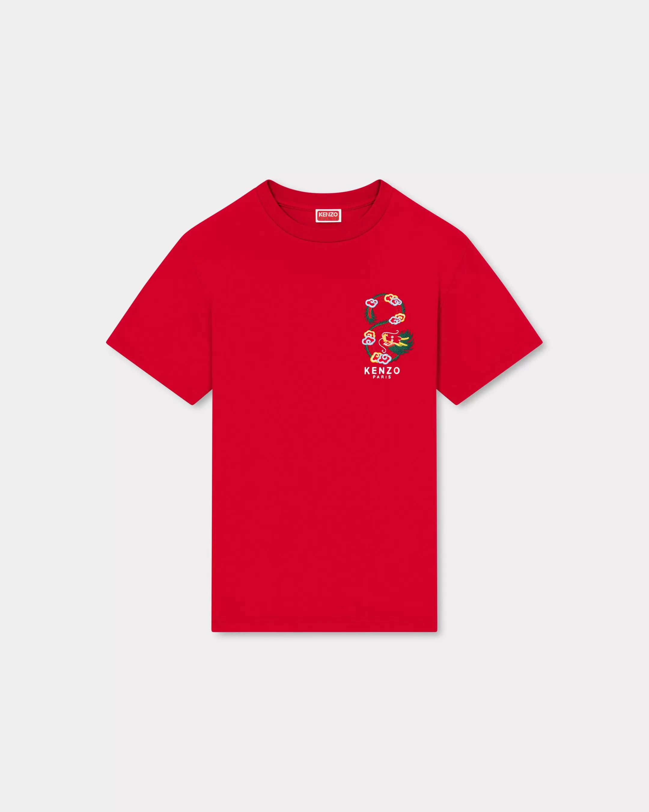 T-shirts and Polos | Gifts*KENZO 'Year of the Dragon' embroidered slim T-shirt Cherry