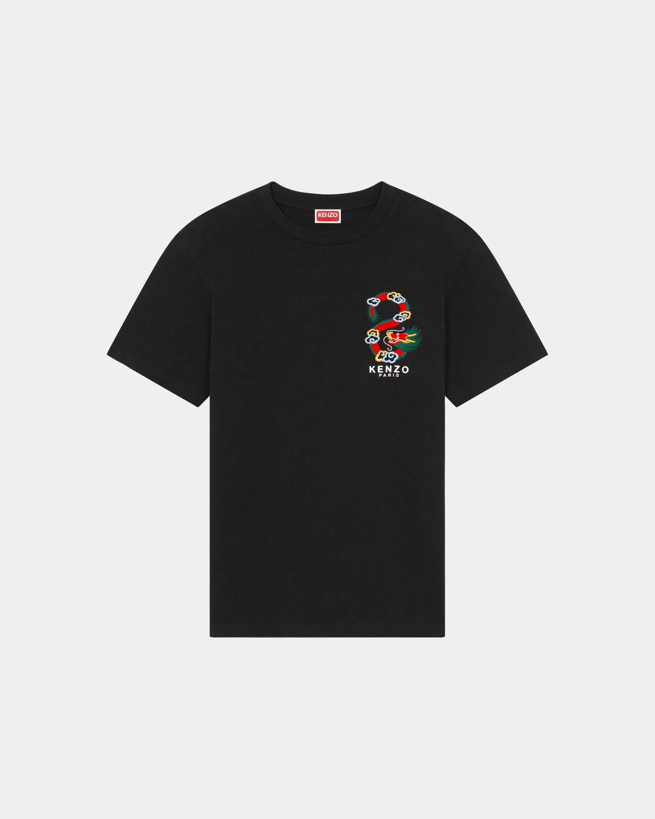 T-shirts and Polos | Gifts*KENZO 'Year of the Dragon' embroidered slim T-shirt Black