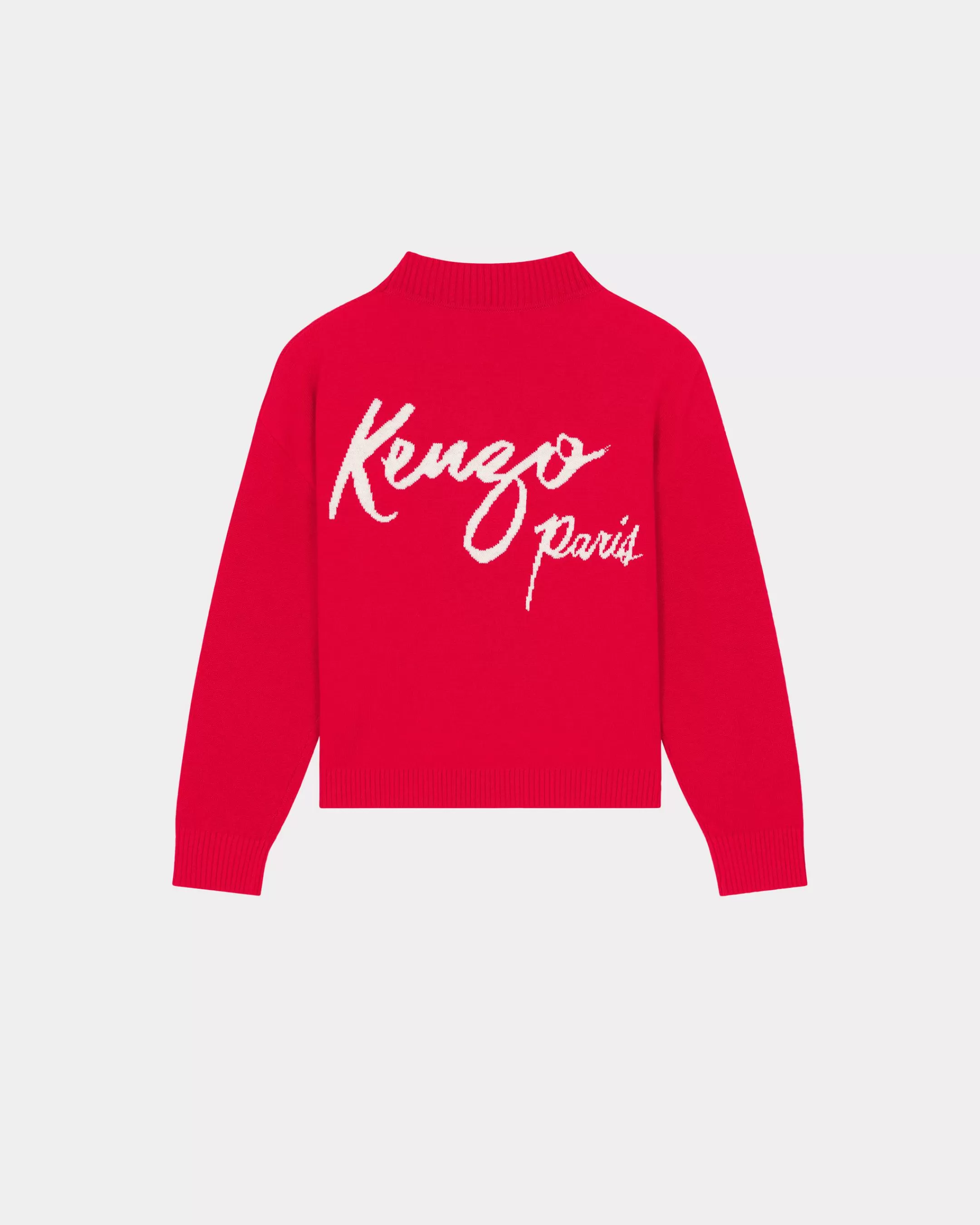 GIRLS (3-12 YEARS)*KENZO Year of the Dragon' knitted jumper Medium Red