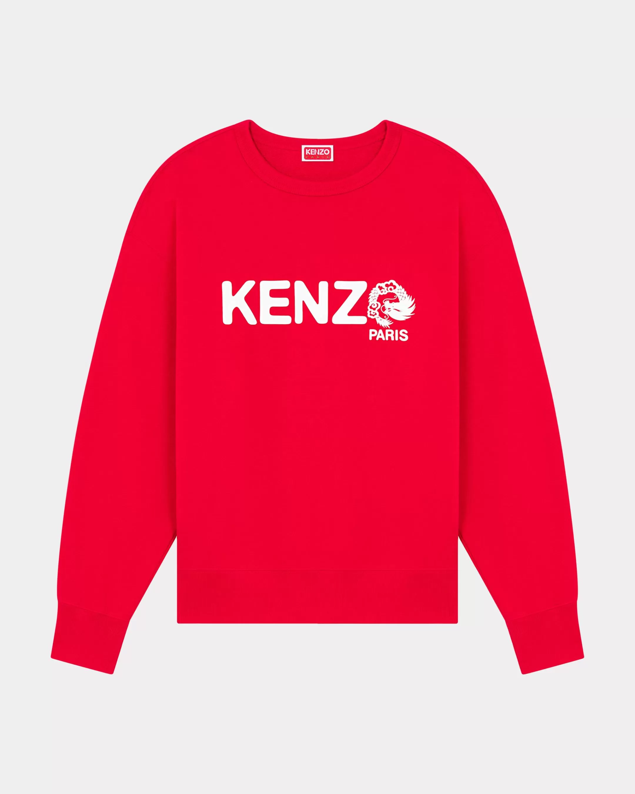 Sweatshirts and Hoodies | Sweatshirts and Hoodies*KENZO 'Year of the Dragon' oversize genderless sweatshirt Cherry