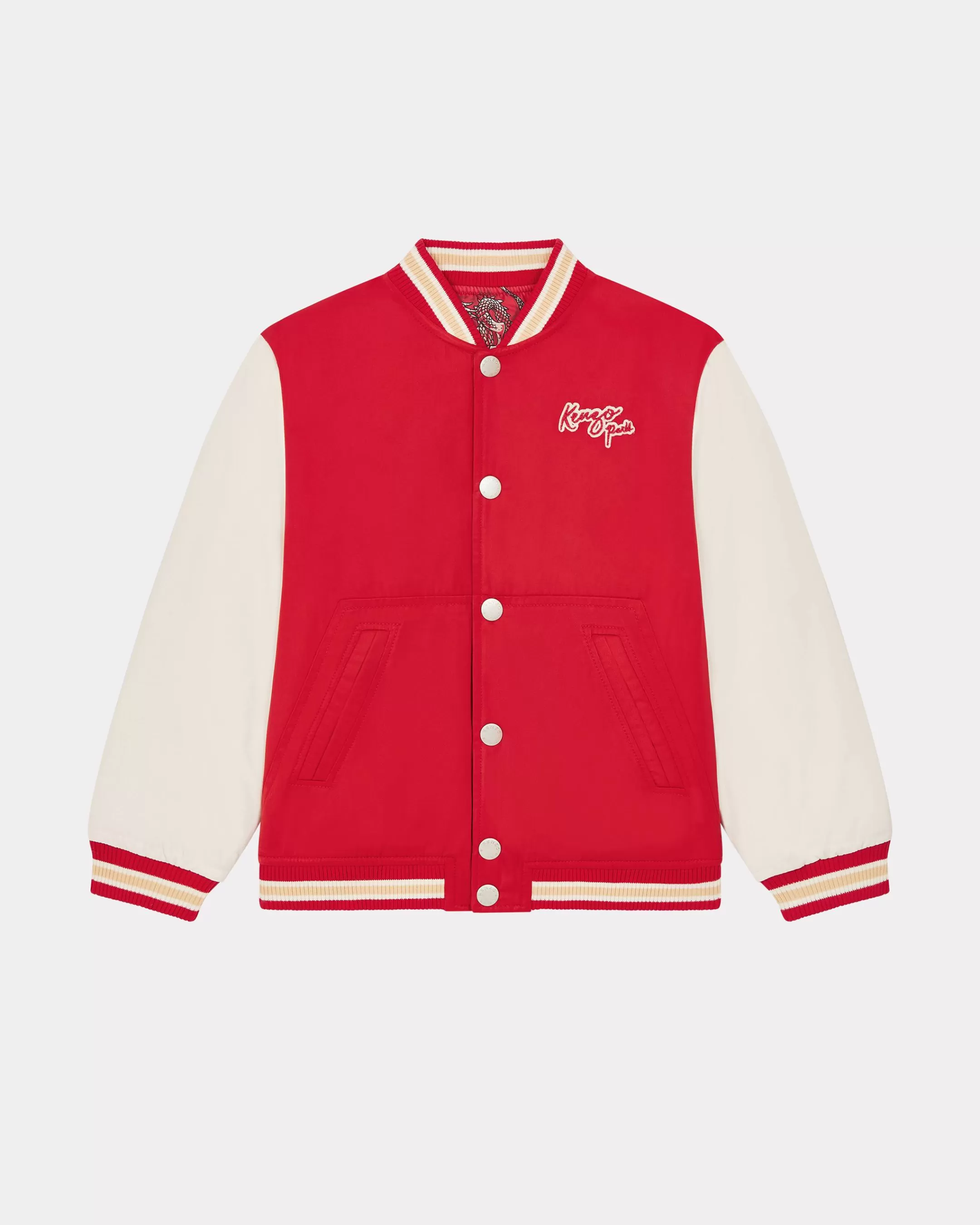 BOYS (3-12 YEARS) | GIRLS (3-12 YEARS)*KENZO Year of the Dragon' reversible blouson jacket Medium Red