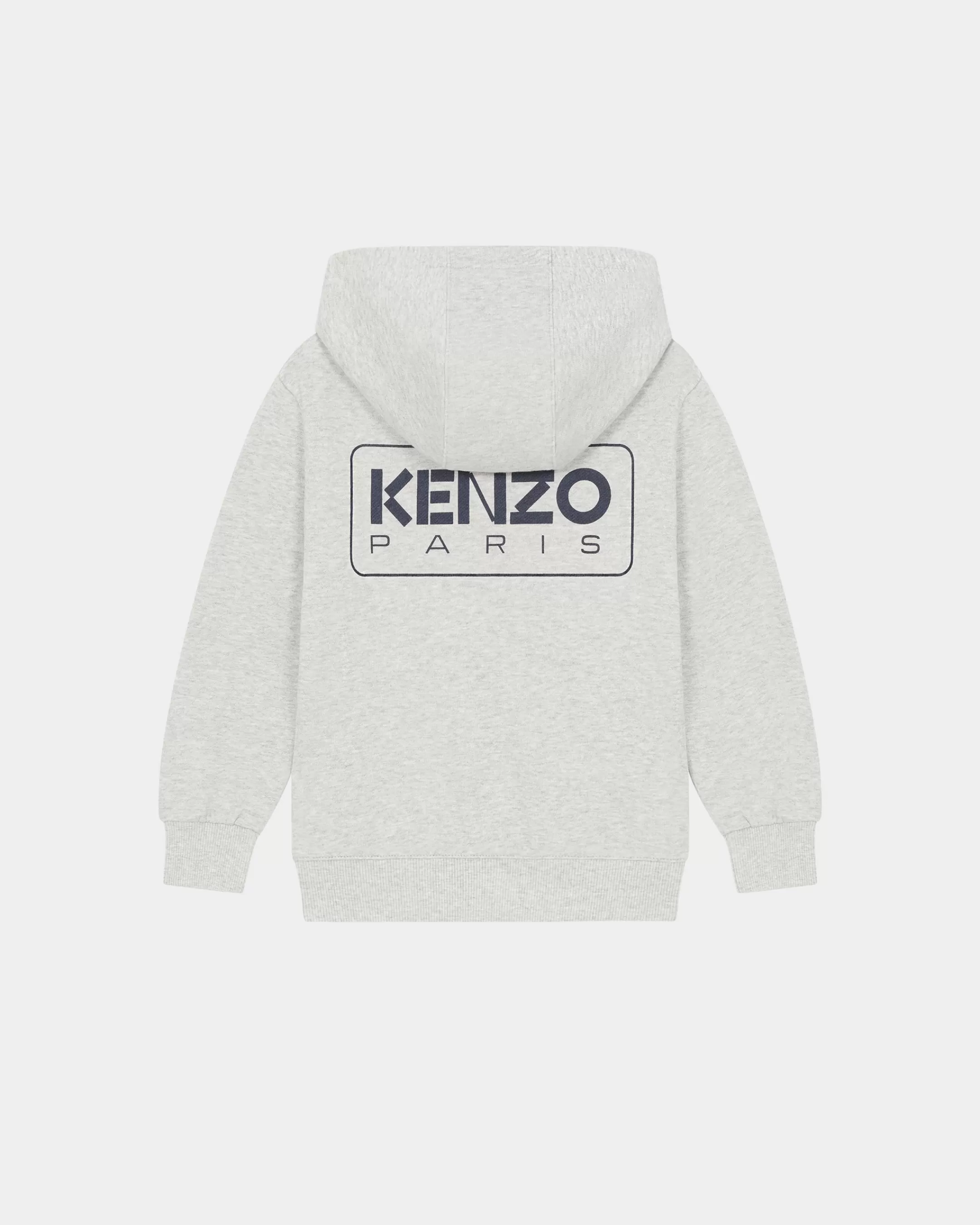 BOYS (3-12 YEARS)*KENZO Zipped hoodie sweatshirt Pale Grey